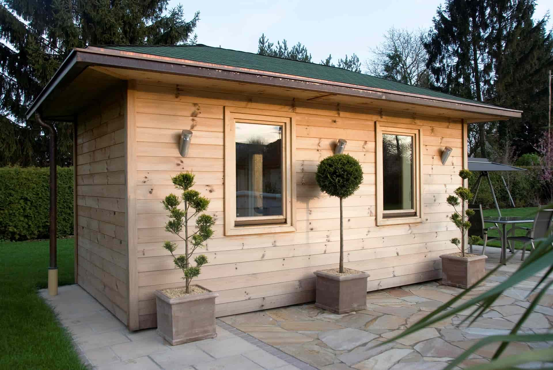 Outdoor garden room Manchester