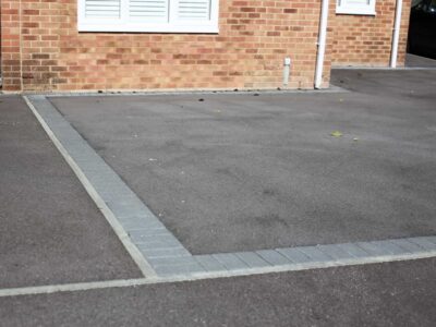 Modern tarmac driveway Fakesville